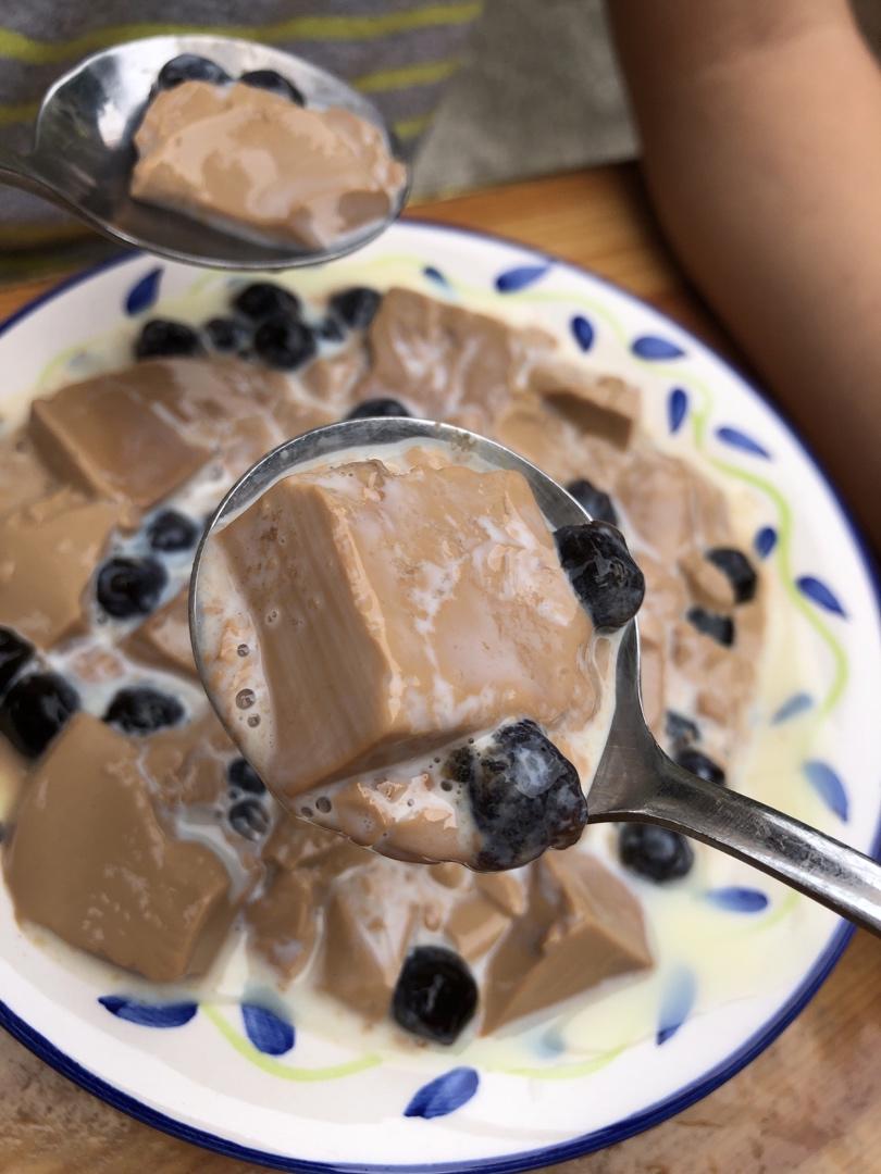 入口即化的珍珠奶茶奶冻🥤Q弹嫩滑，巨好吃㊙️