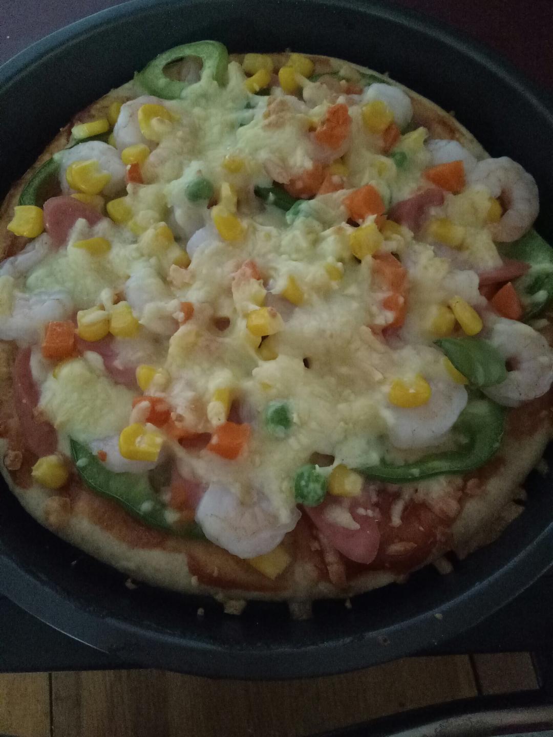 8寸纯手工什锦披萨