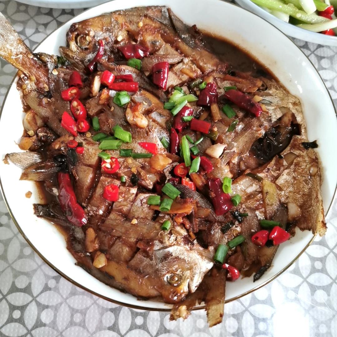 红烧鲳鱼