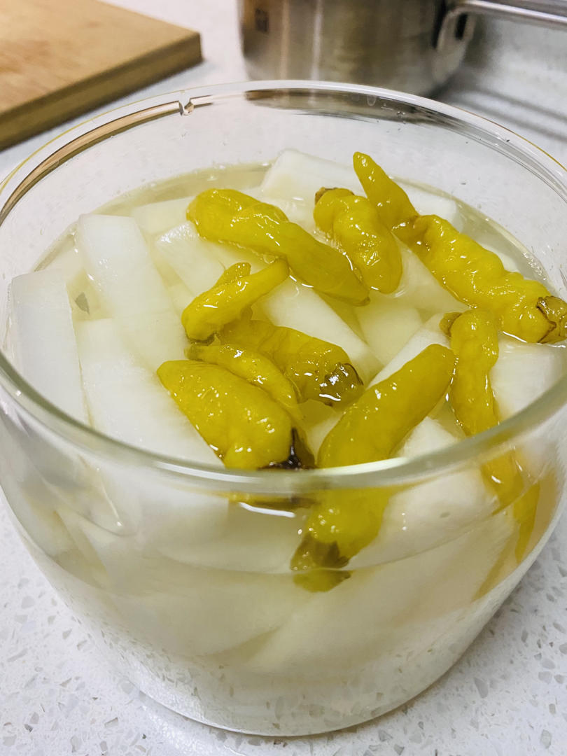 酸甜韩式萝卜泡菜