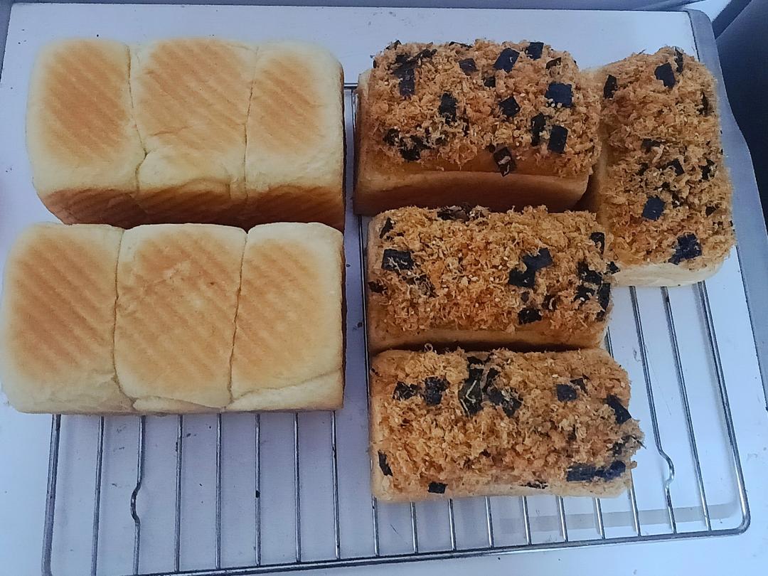 肉松满满吐司｜料多多超满足｜放5天都软绵绵