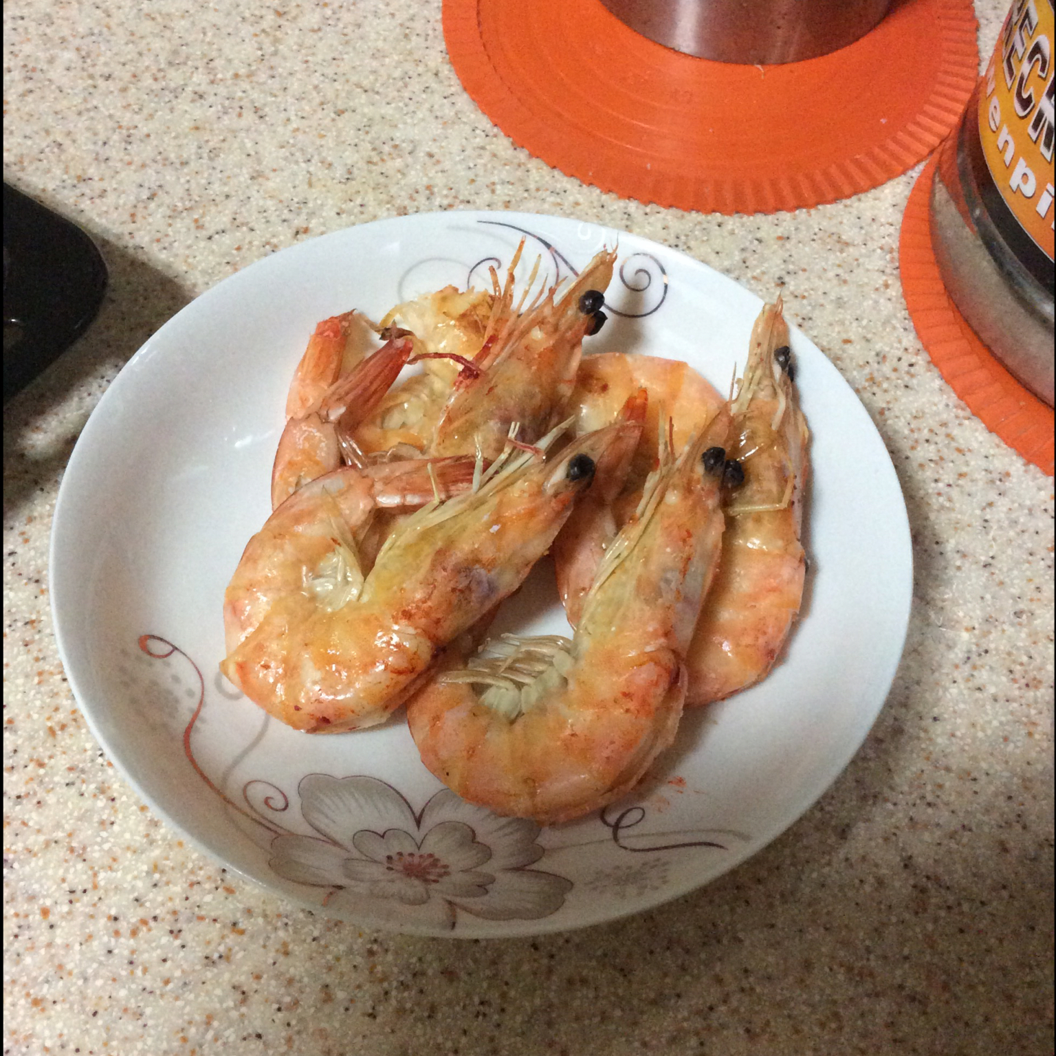 盐烤虾