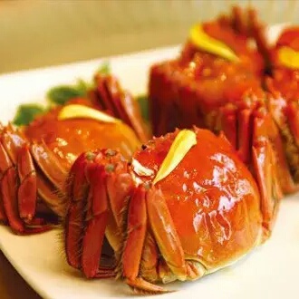 清蒸大闸蟹
