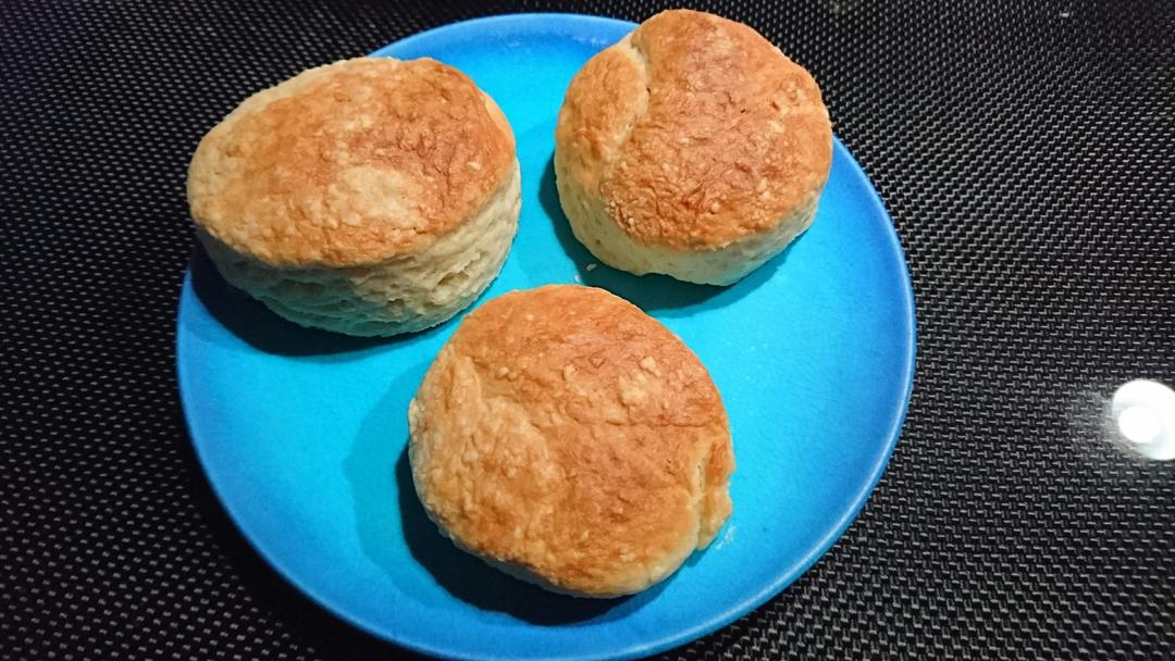 酵母司康饼【视频】