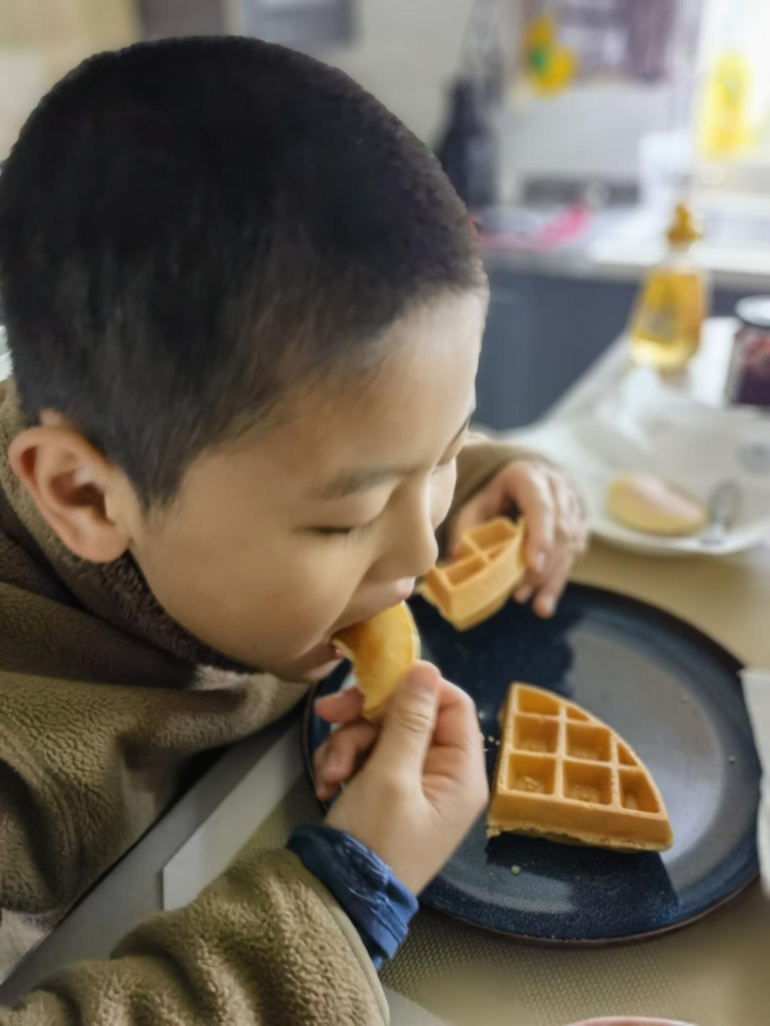 无泡打粉华夫饼(早餐机版)