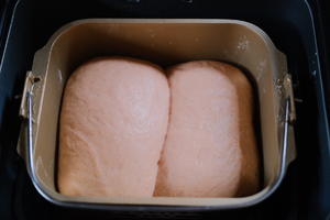 激活夏天的面包机||红米吐司，面包柔软拉丝的做法 步骤14