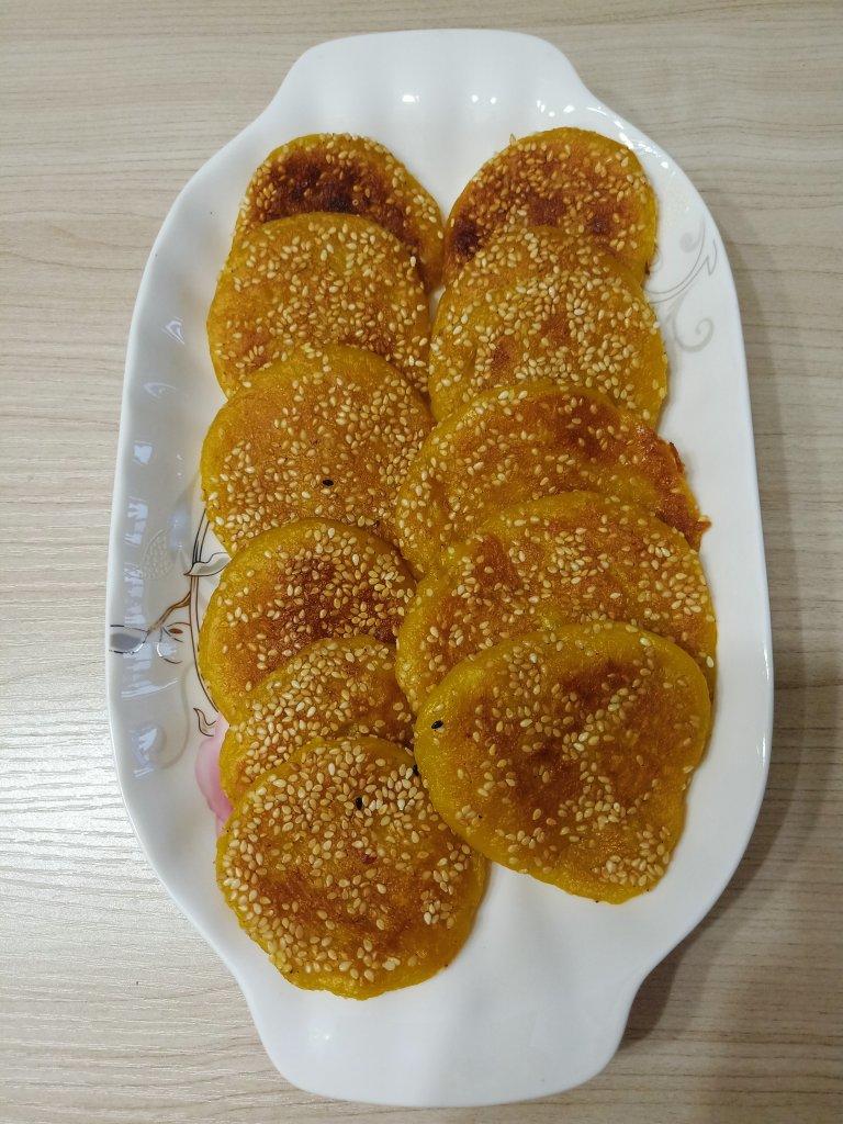 香煎南瓜饼