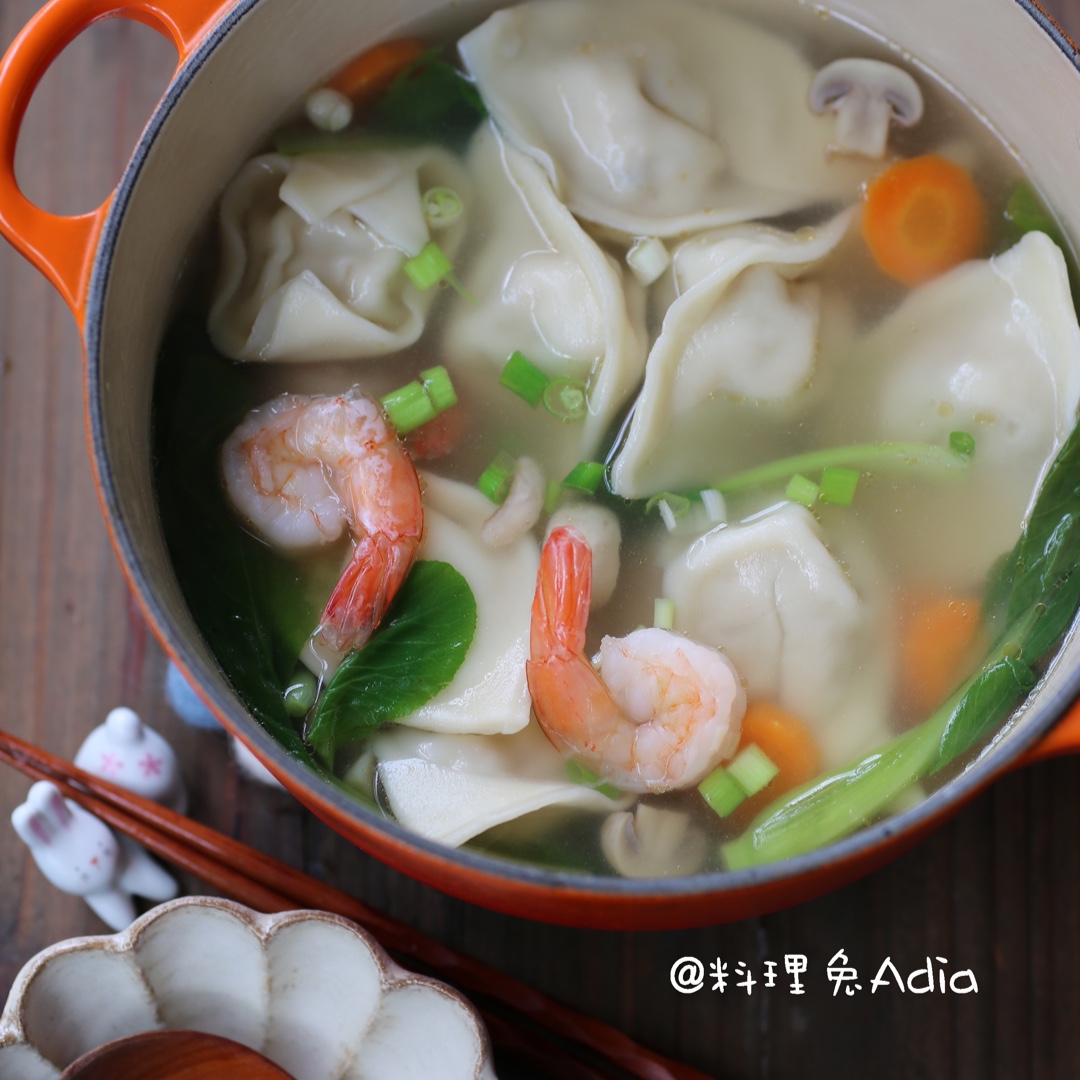 小馄饨的包法