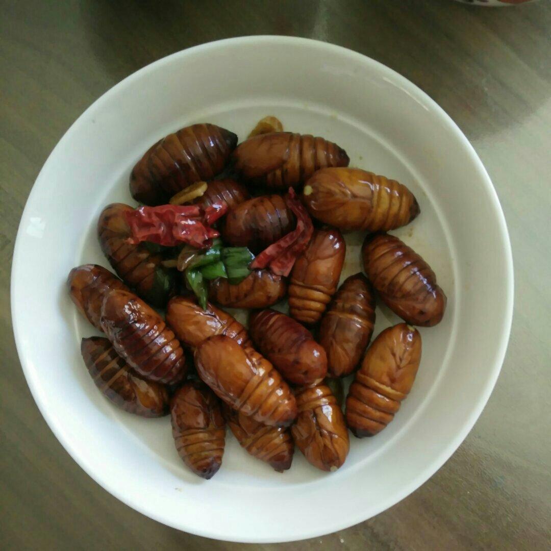 炒蚕蛹