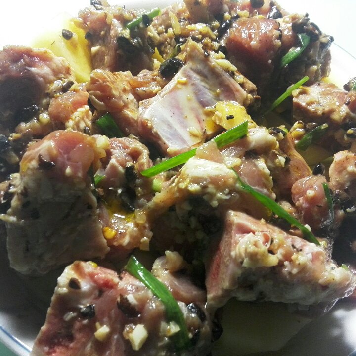豆豉蒸小排