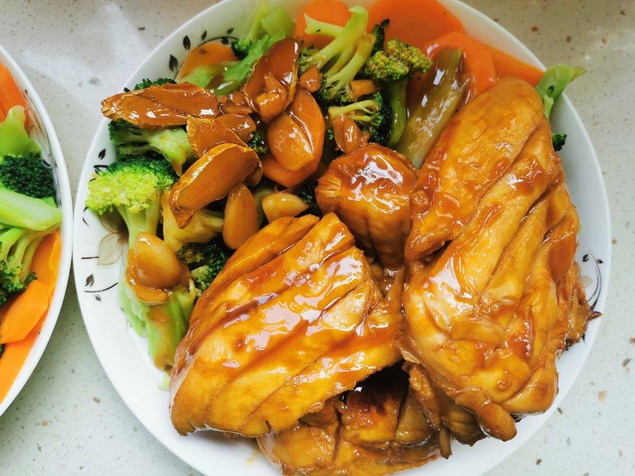 自制照烧鸡腿饭，好吃到舔碗！