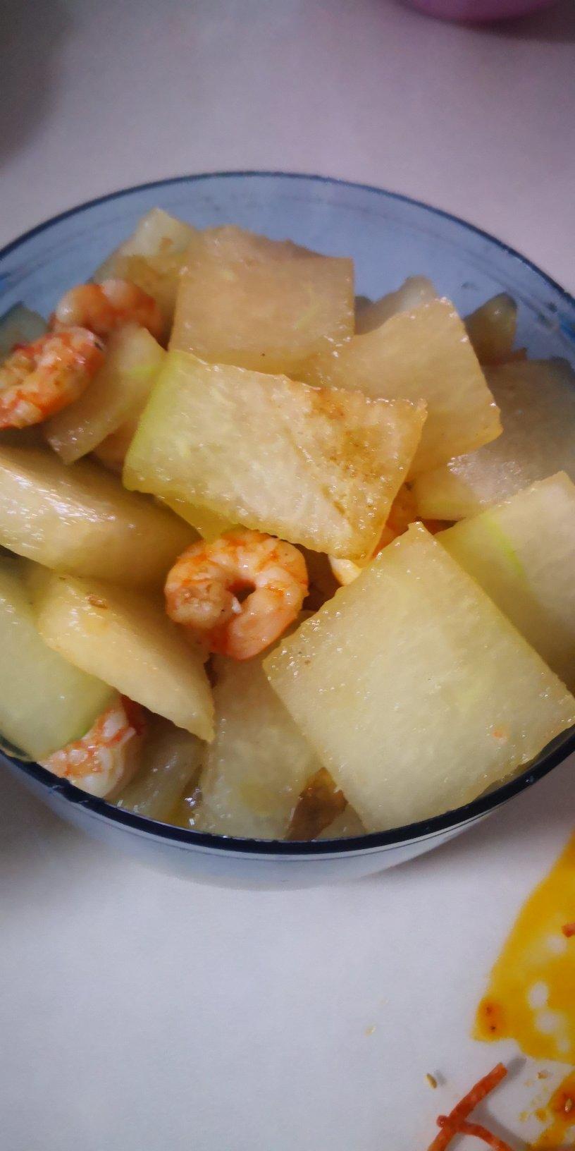 虾仁烧冬瓜「低脂又下饭」
