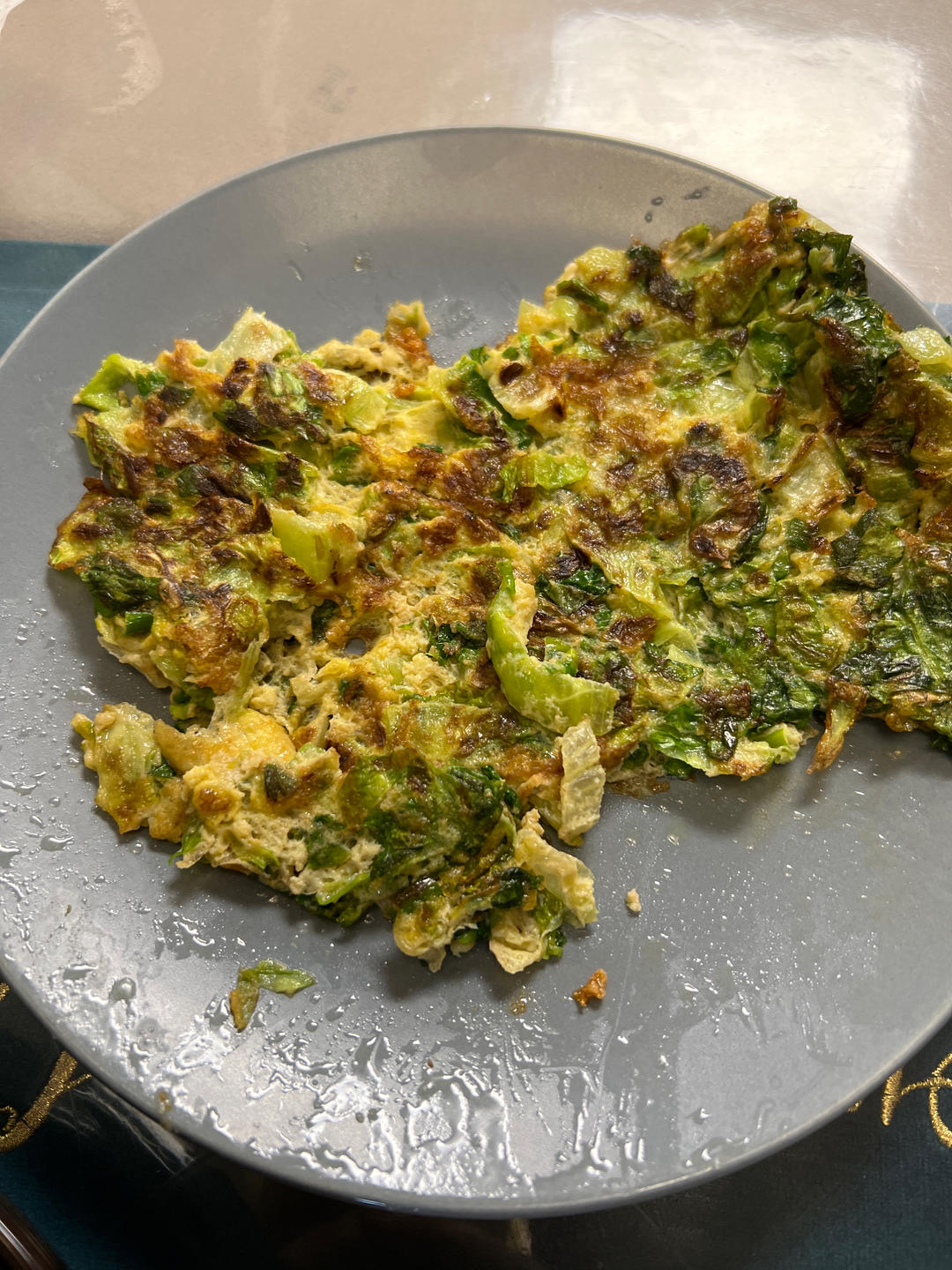 生菜鸡蛋饼🫓