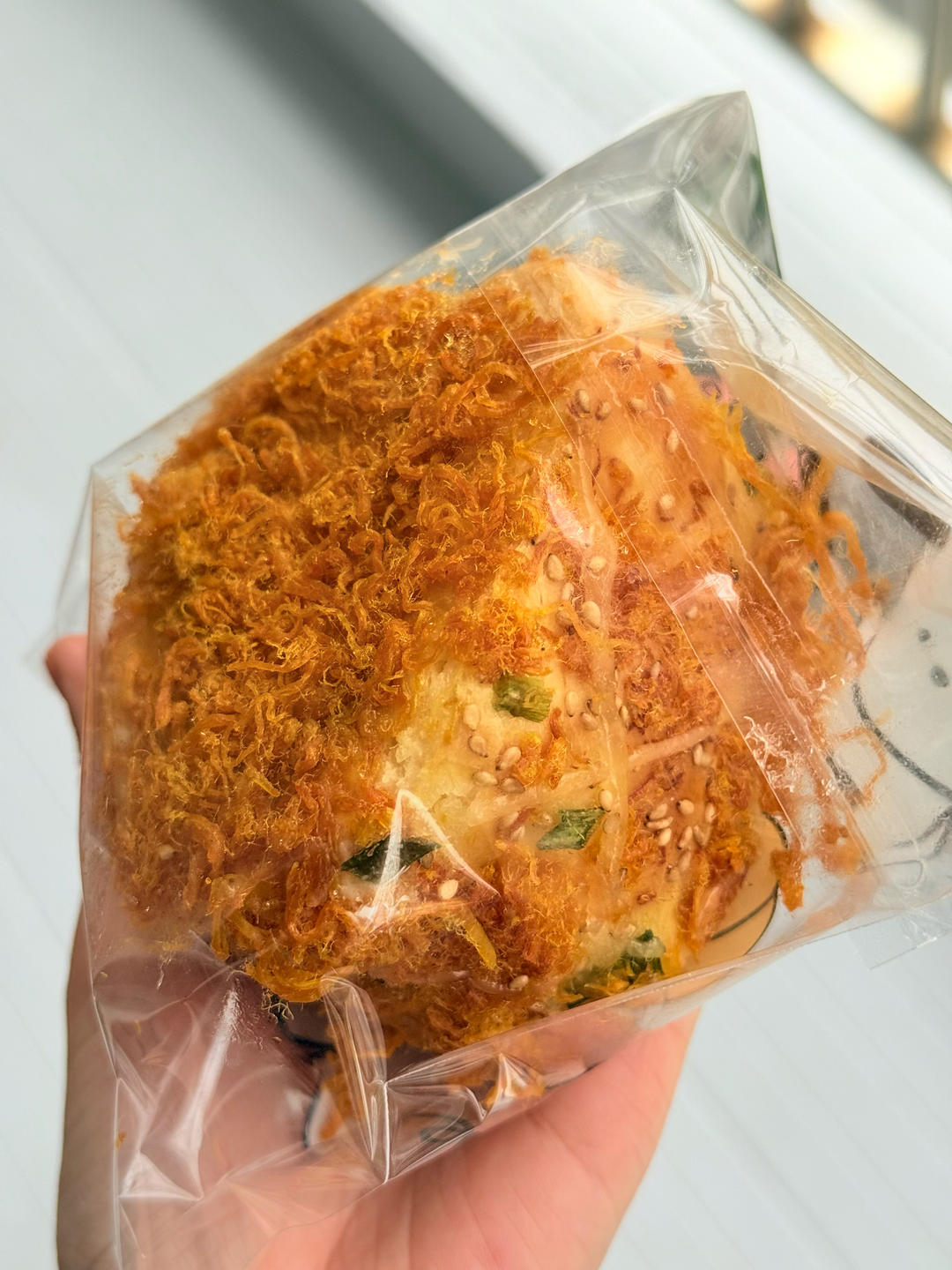 回忆的味道---肉松面包卷