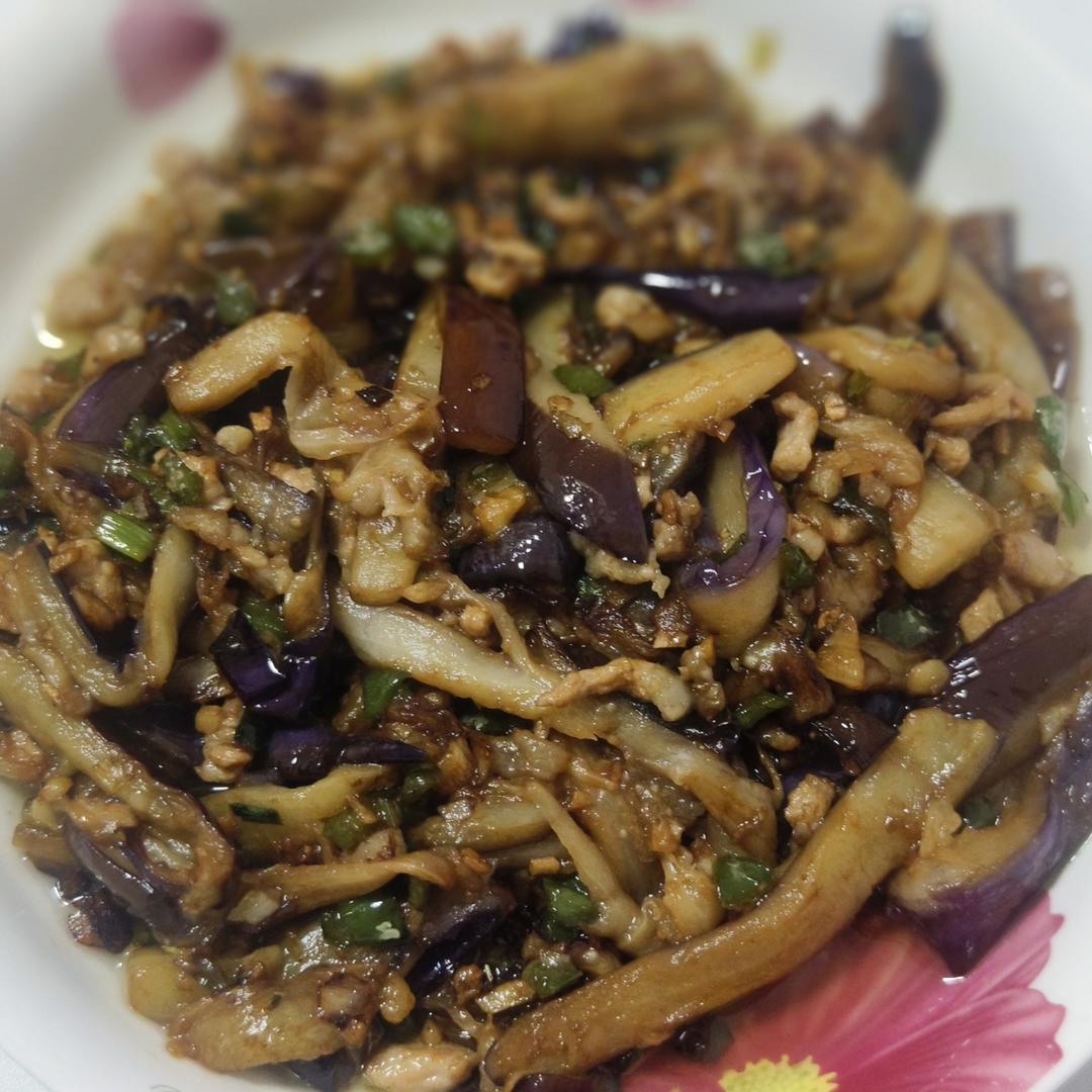 咸鱼茄子煲(广东味道)
