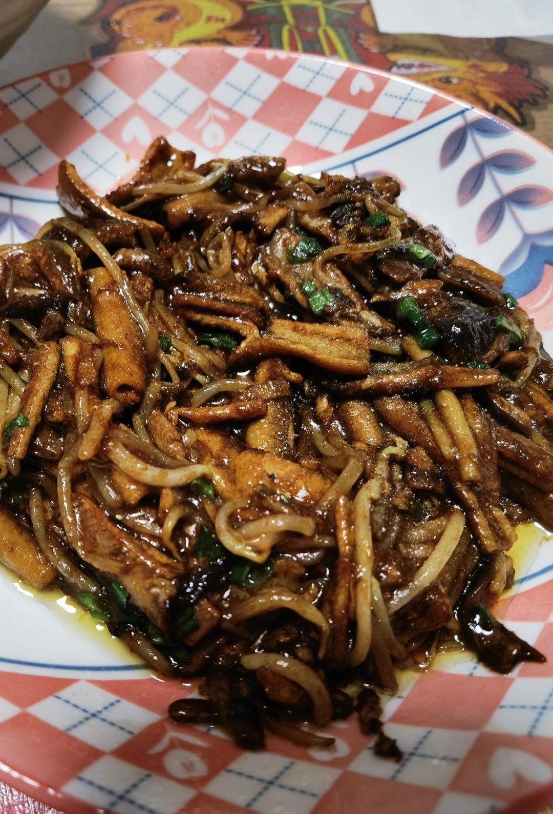 响油鳝丝