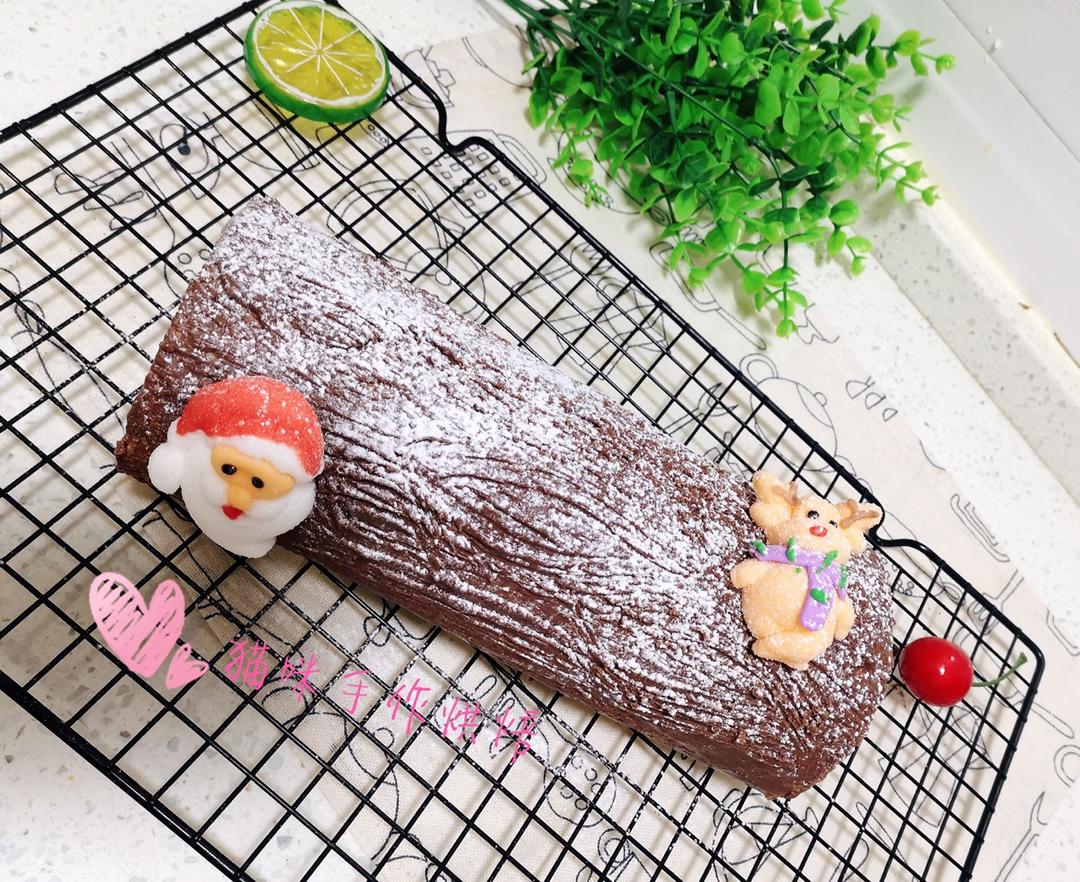 圣诞树干蛋糕（Christmas Log）