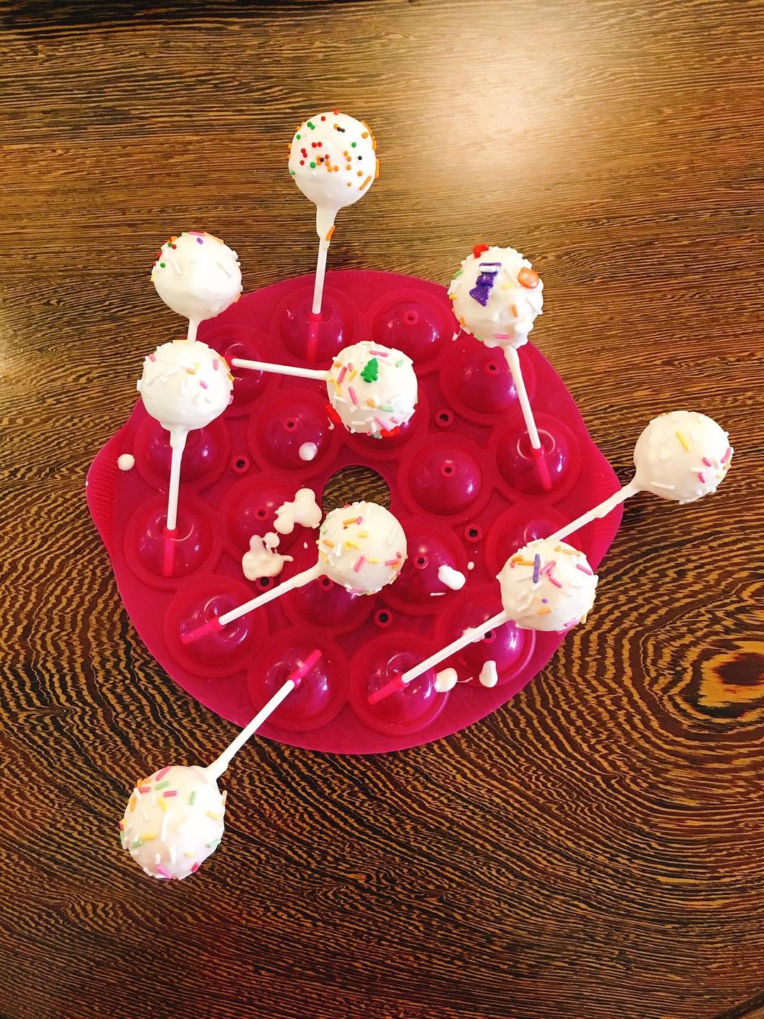 Cake Pops棒棒糖蛋糕bonbon cake的做法