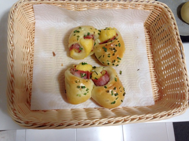 培根乳酪小面包