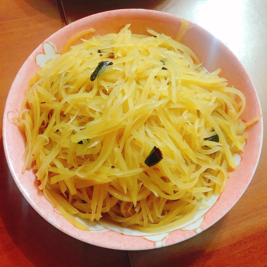 o狐狸呀o做的酸辣土豆丝