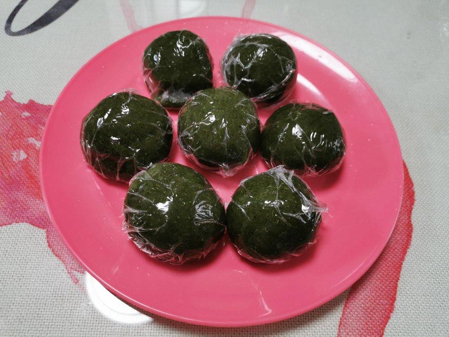 艾草粉版艾青团（出锅不塌，隔天不硬）