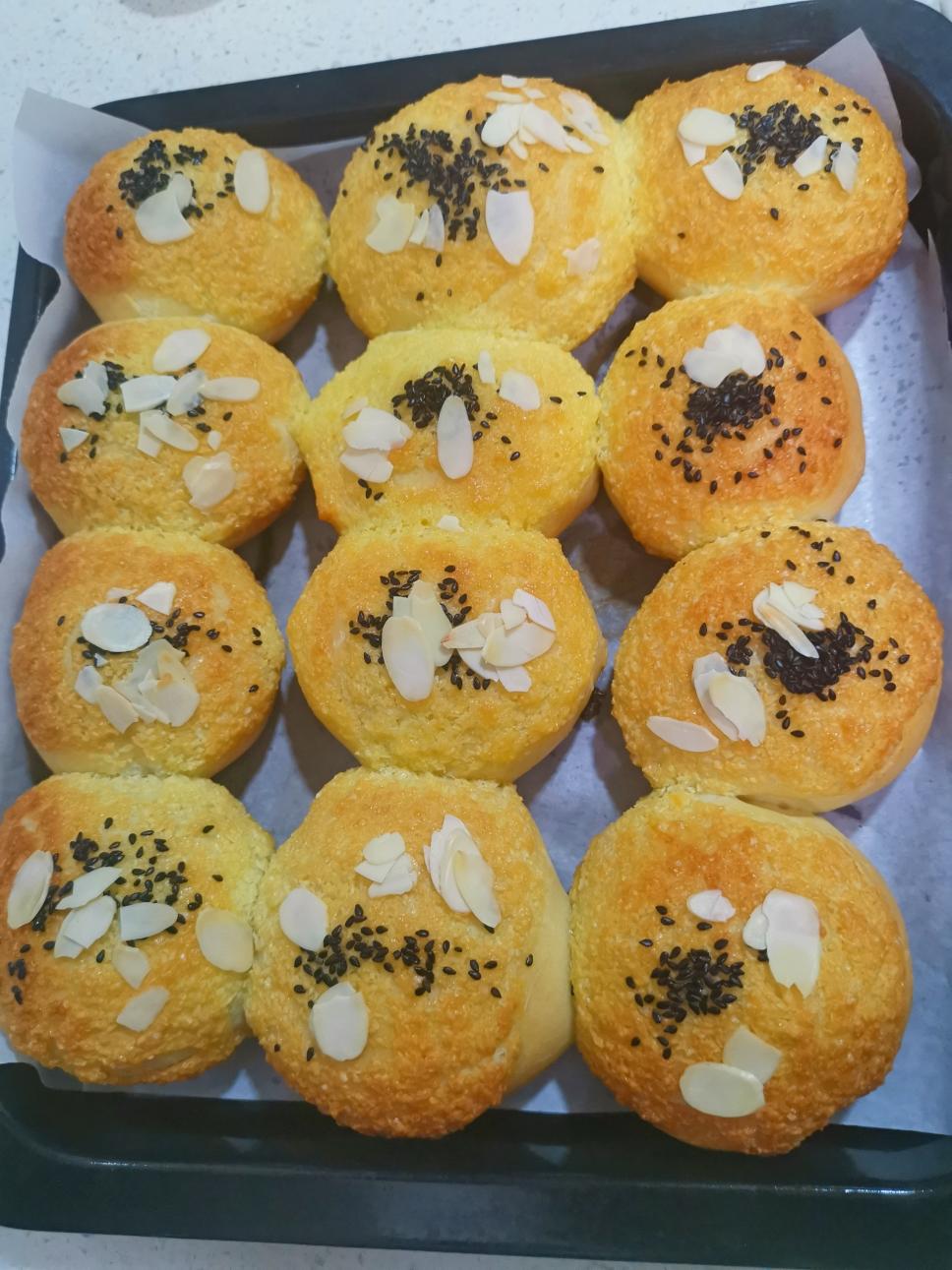 椰蓉蜜豆餐包（内附：蜜豆做法）