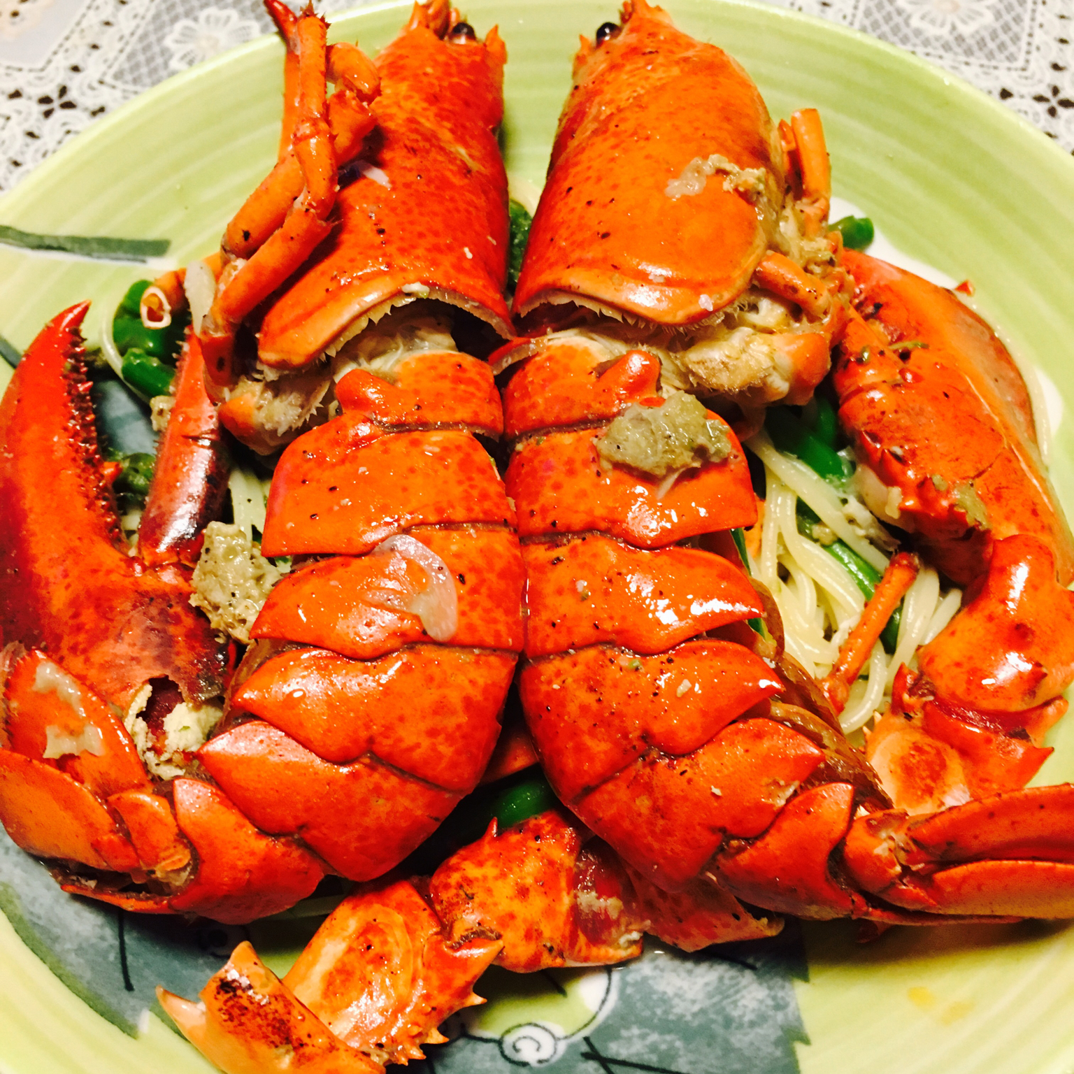 典邑做的龙虾伊面