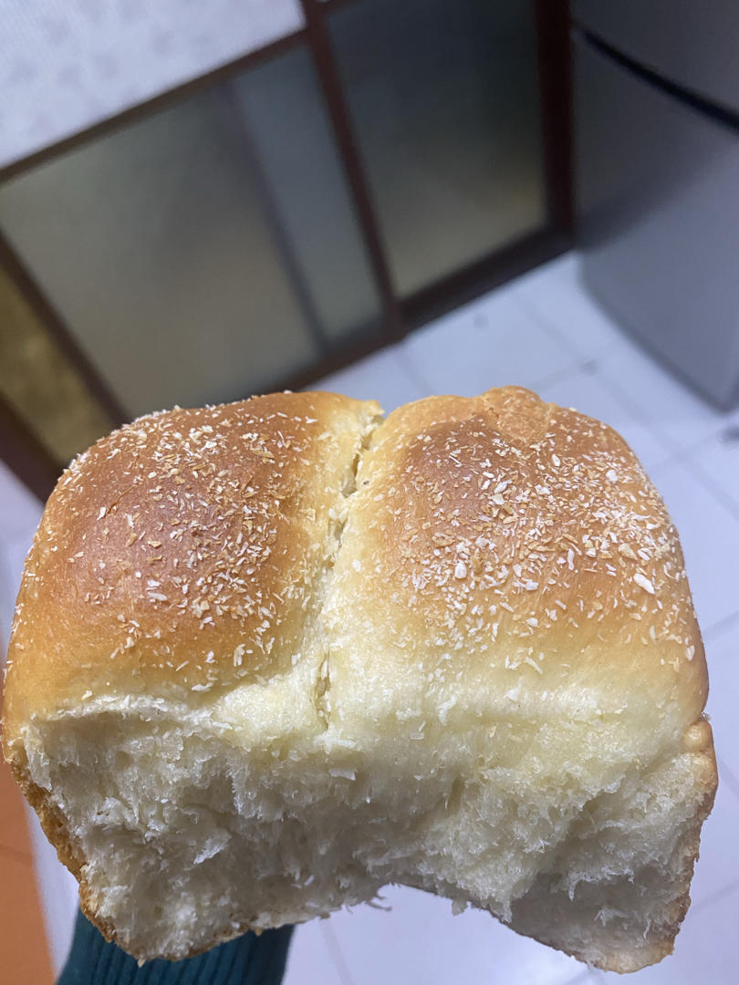 🥥Coconut椰蓉牛奶吐司｜椰香浓郁｜面包柔软｜馅料丰富