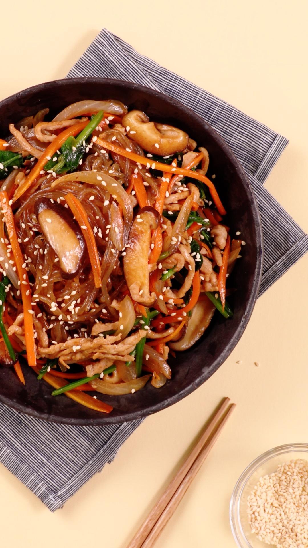 简单肉丝炒杂菜的做法