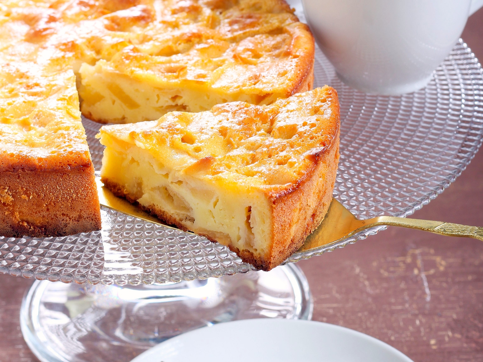 法式甜品—苹果蛋糕（Gâteau aux pommes）