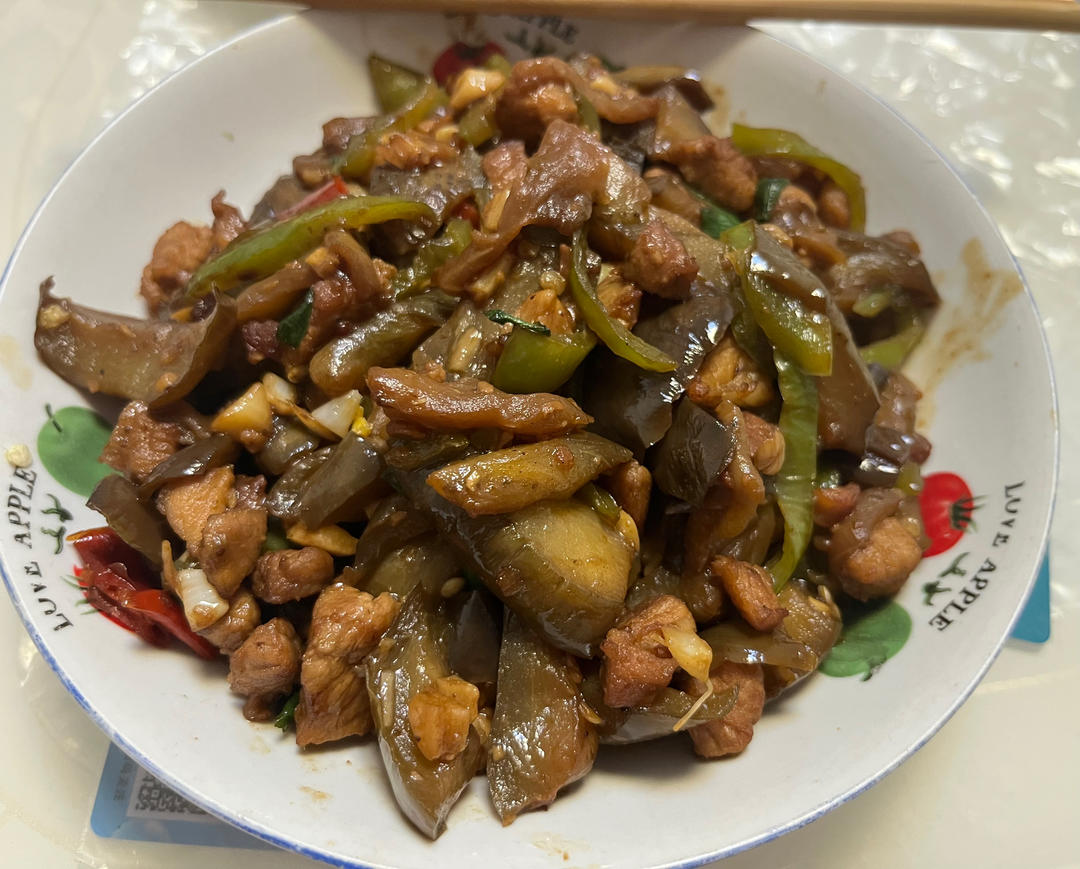 超级下饭酱香味肉末茄子