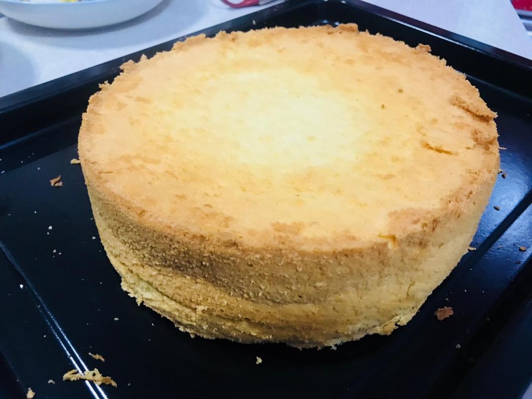 烤箱做蛋糕（戚风蛋糕的做法）