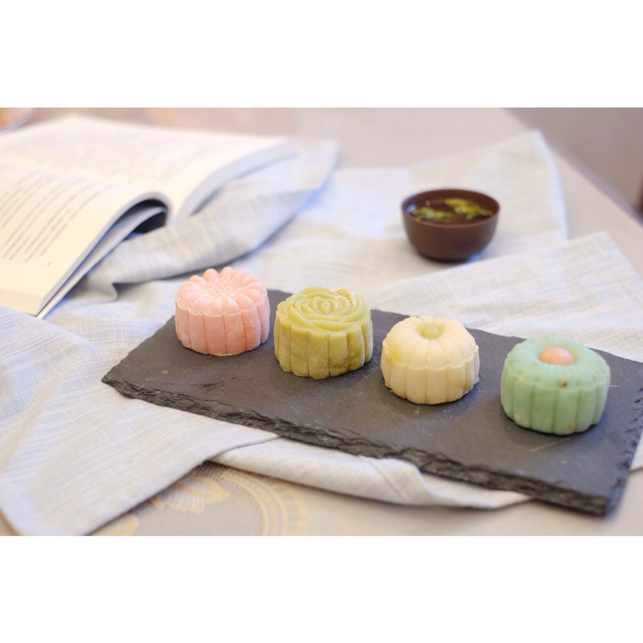 《Tinrry下午茶》冰皮月饼（奶黄馅）