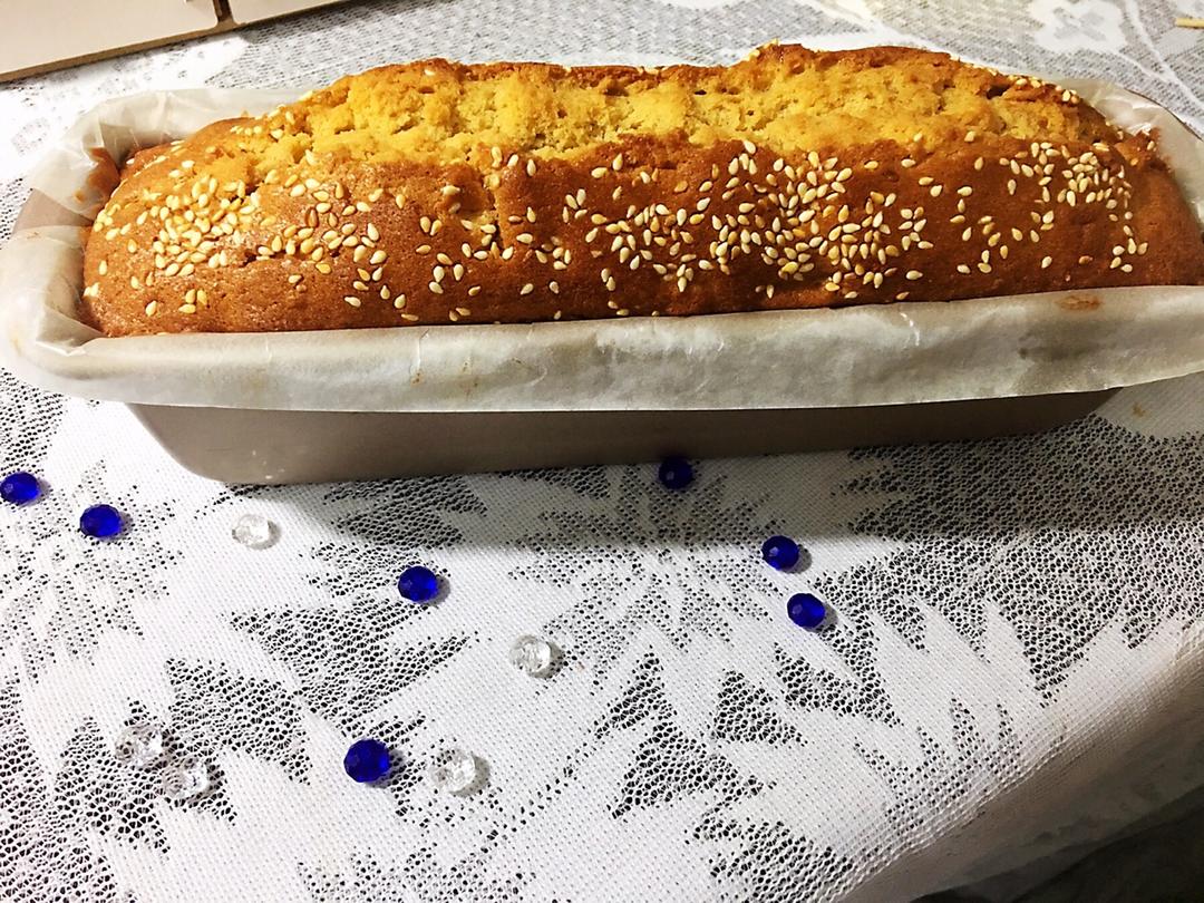 焦糖苹果磅蛋糕
