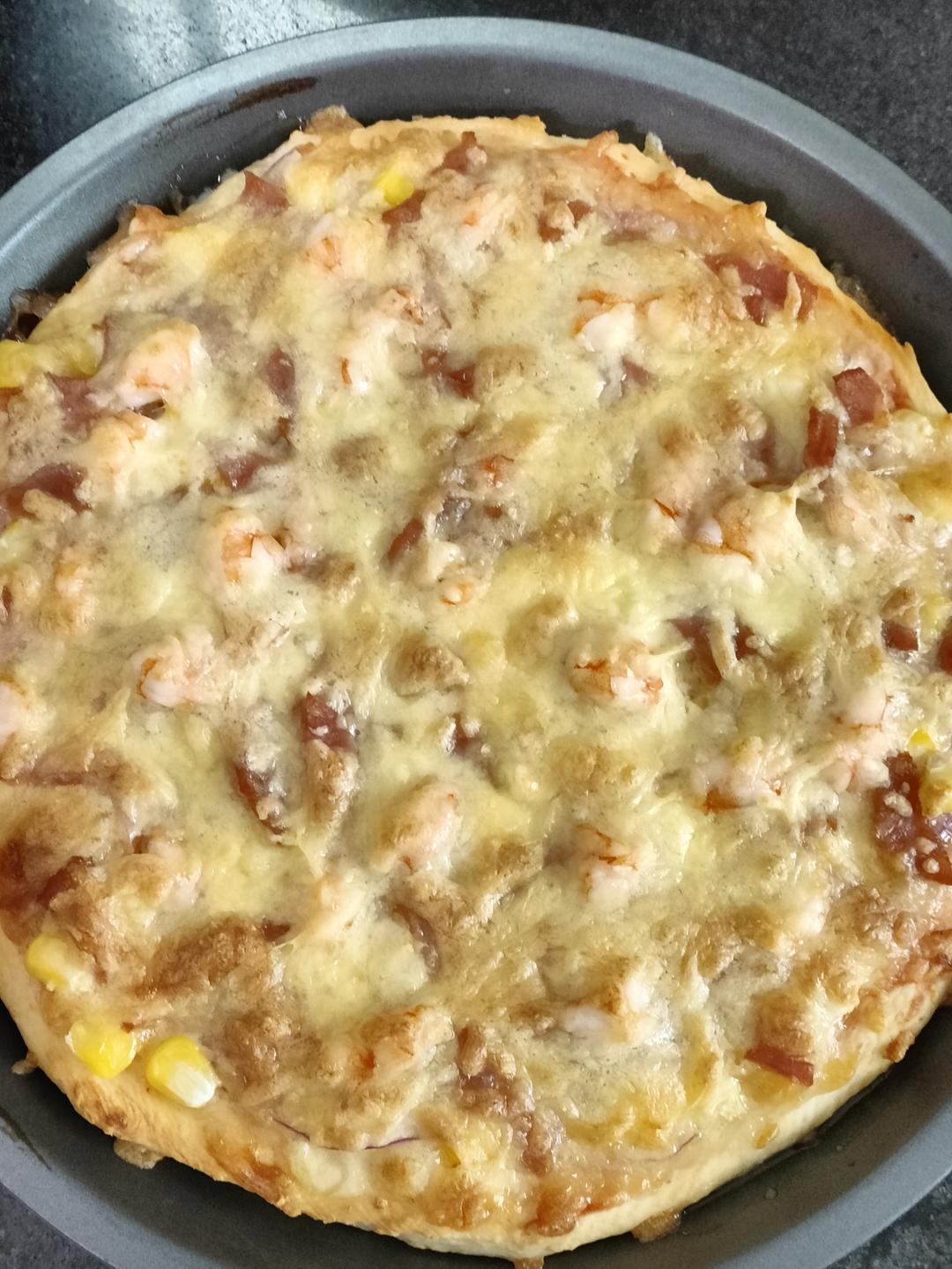 8寸披萨饼皮做法（🉑️厚🉑️薄，🉑️脆🉑️软）4张