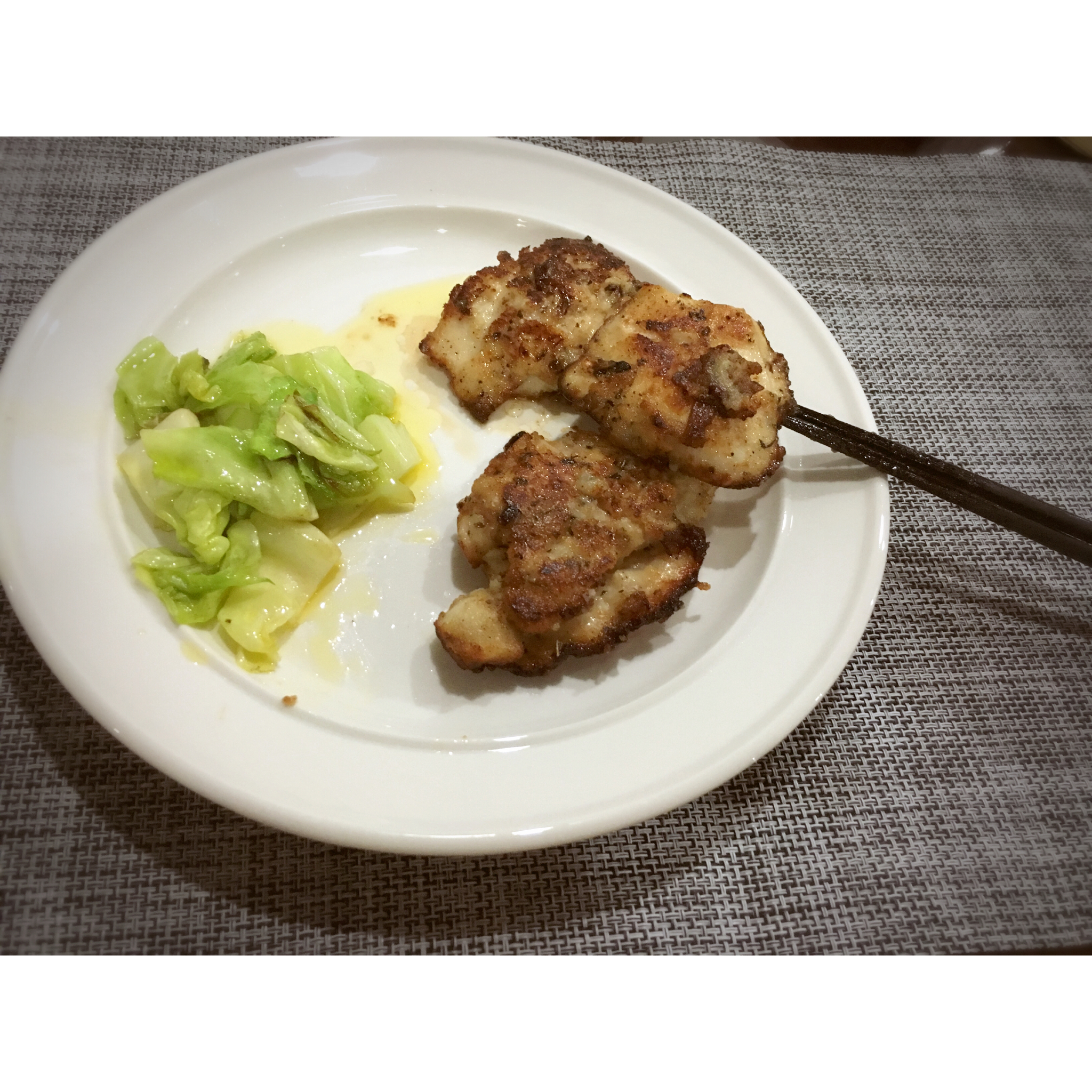 酷炫屌炸天好吃的煎鸡胸肉（香蒜蜂蜜煎鸡胸肉）