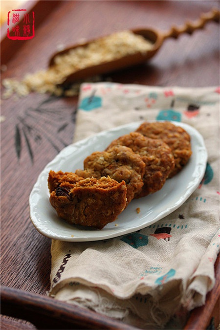 香酥燕麦葡萄饼干