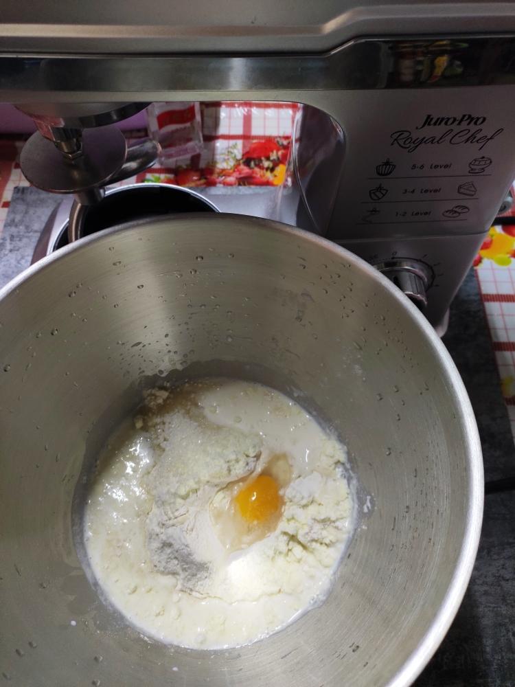 纯奶手撕吐司的做法 步骤1