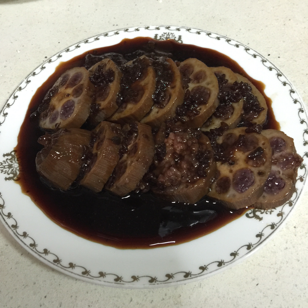 桂花糯米藕