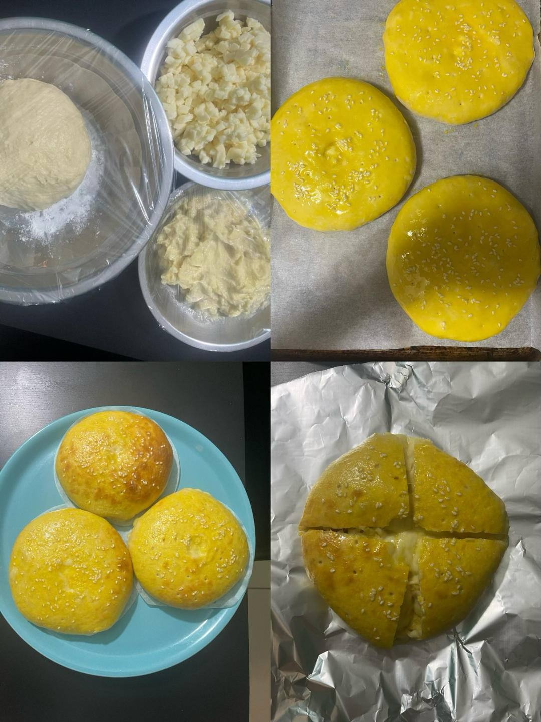 榴莲芝士爆浆饼