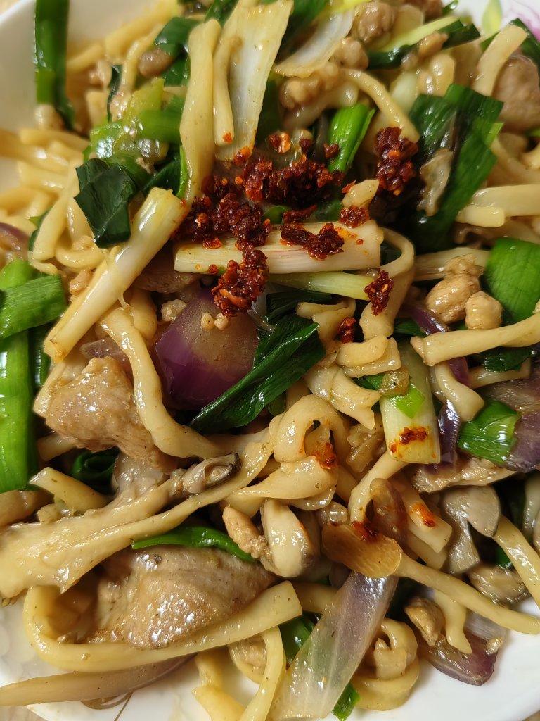 新疆干煸炒面