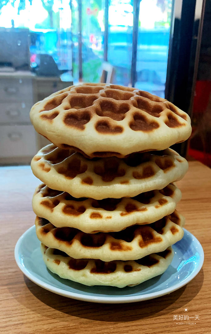 紫米华夫饼
