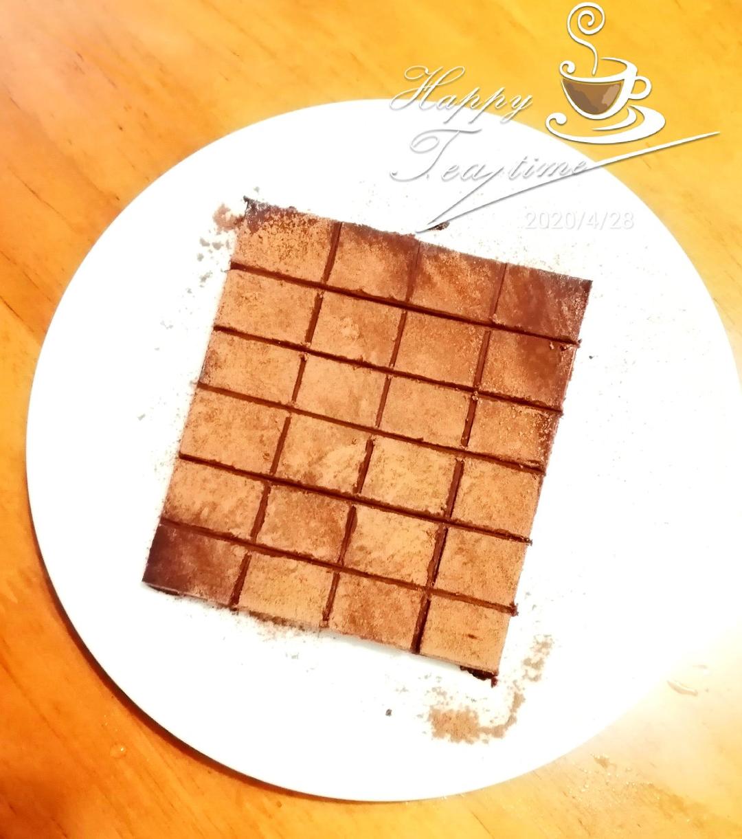 这个生巧克力的方子，简单简单最简单