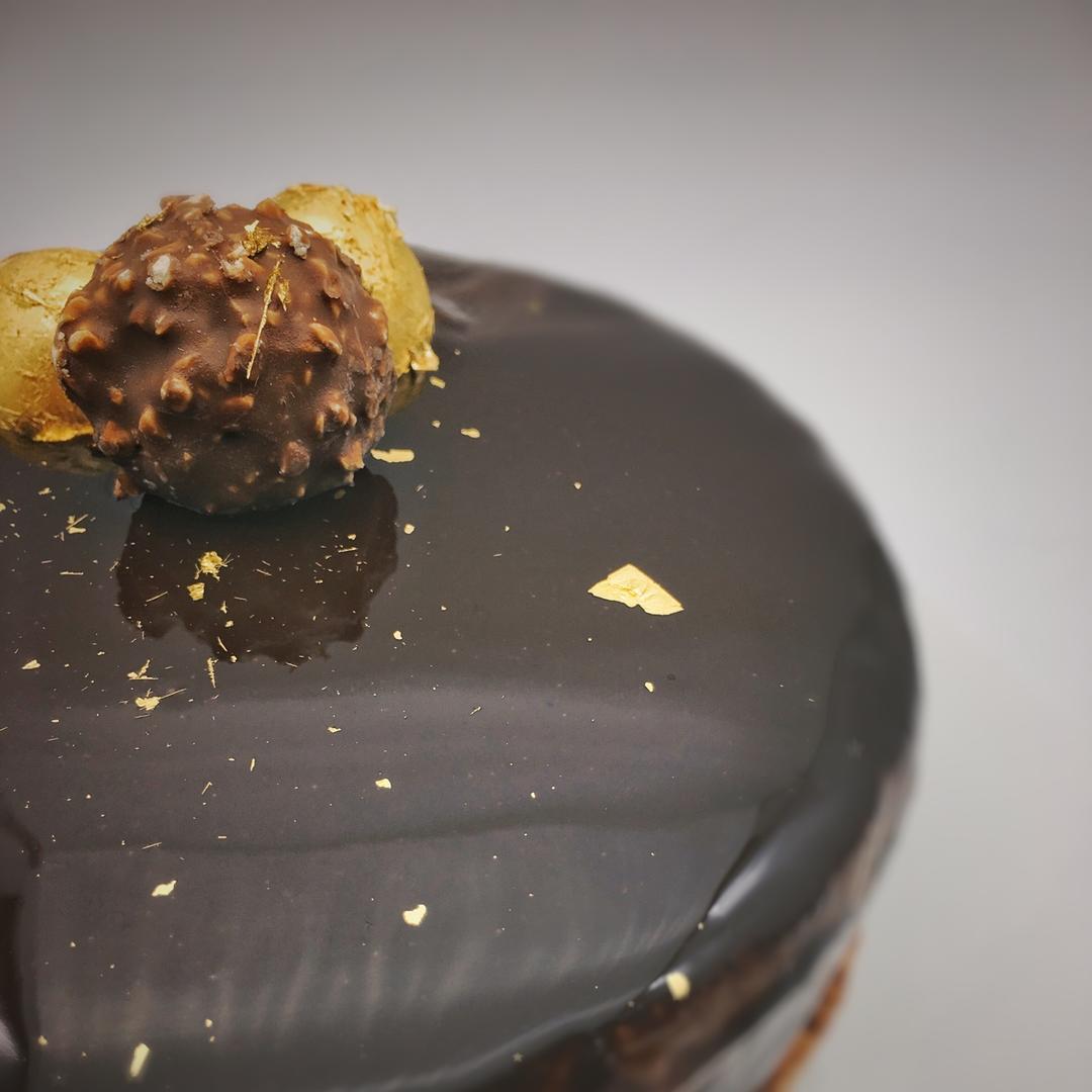 蛋黄甜奶酱的巧克力慕斯<熊谷裕子>