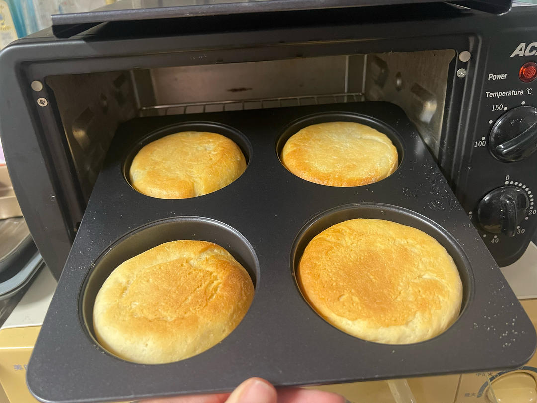 猪柳蛋麦满分 —英式玛芬胚English muffin