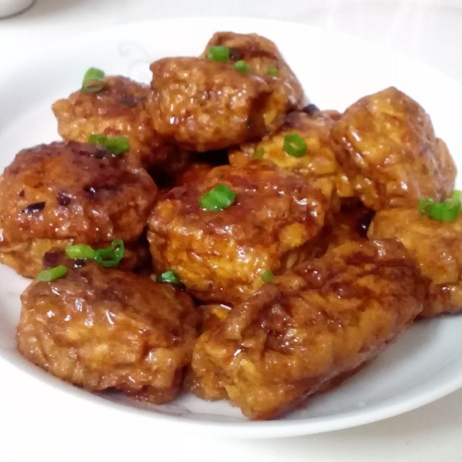 豆腐泡塞肉