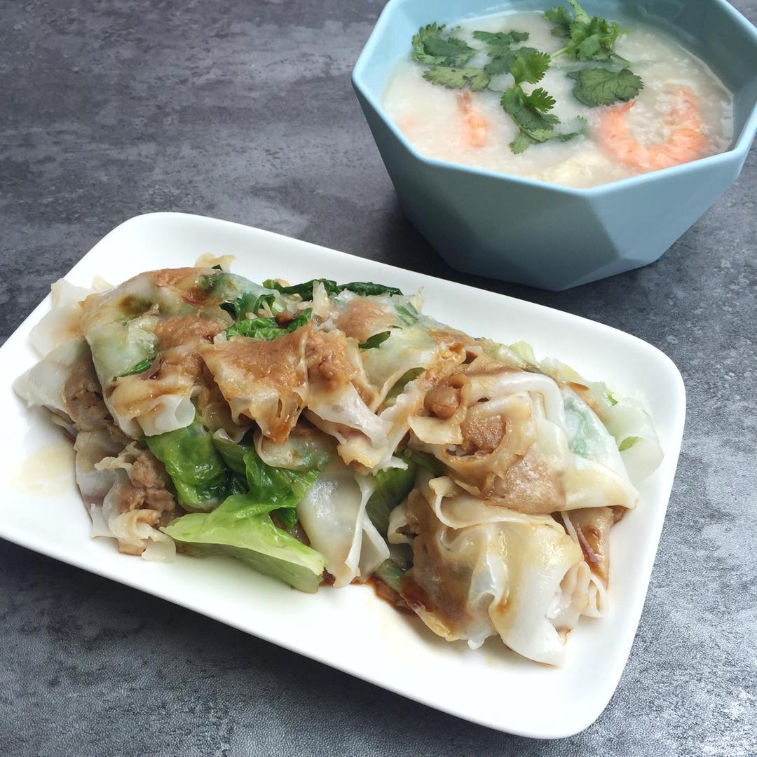 广东潮汕美食-肠粉