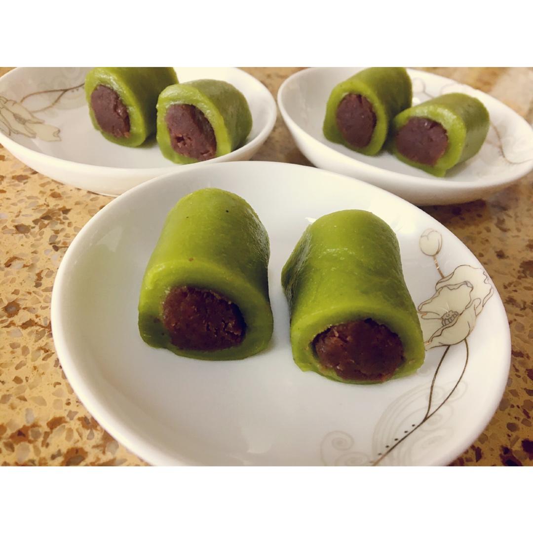 抹茶麻薯