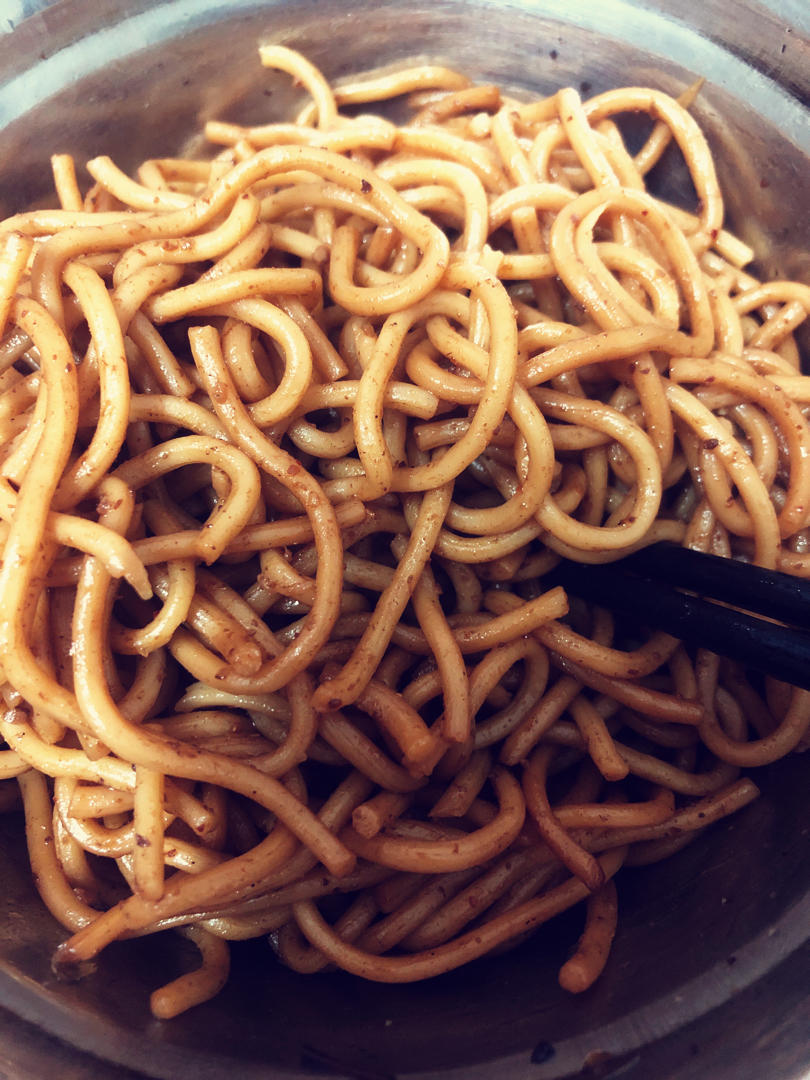 🔥爆好吃的黑椒虾仁炒乌冬面㊙️吃一口就沦陷❗️