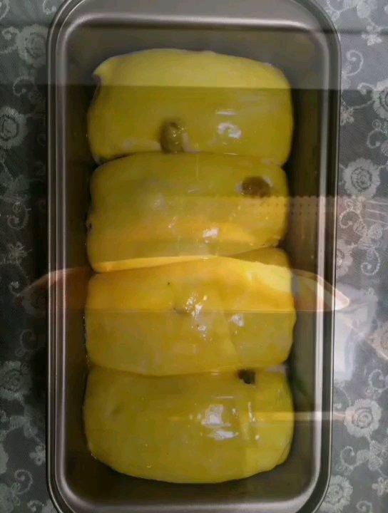 一次发酵就拉丝的吐司面包(附夏天面包机出膜方法)